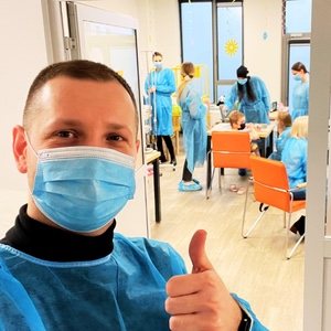 Gotowy do wejścia na oddział