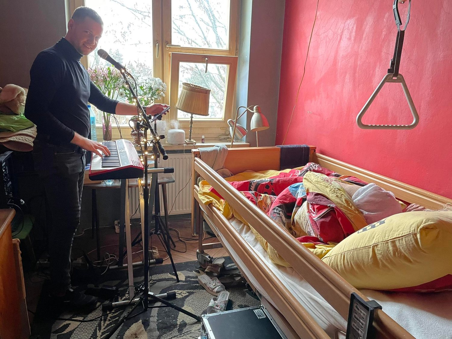 Muzyka przy łóżku, hospicjum