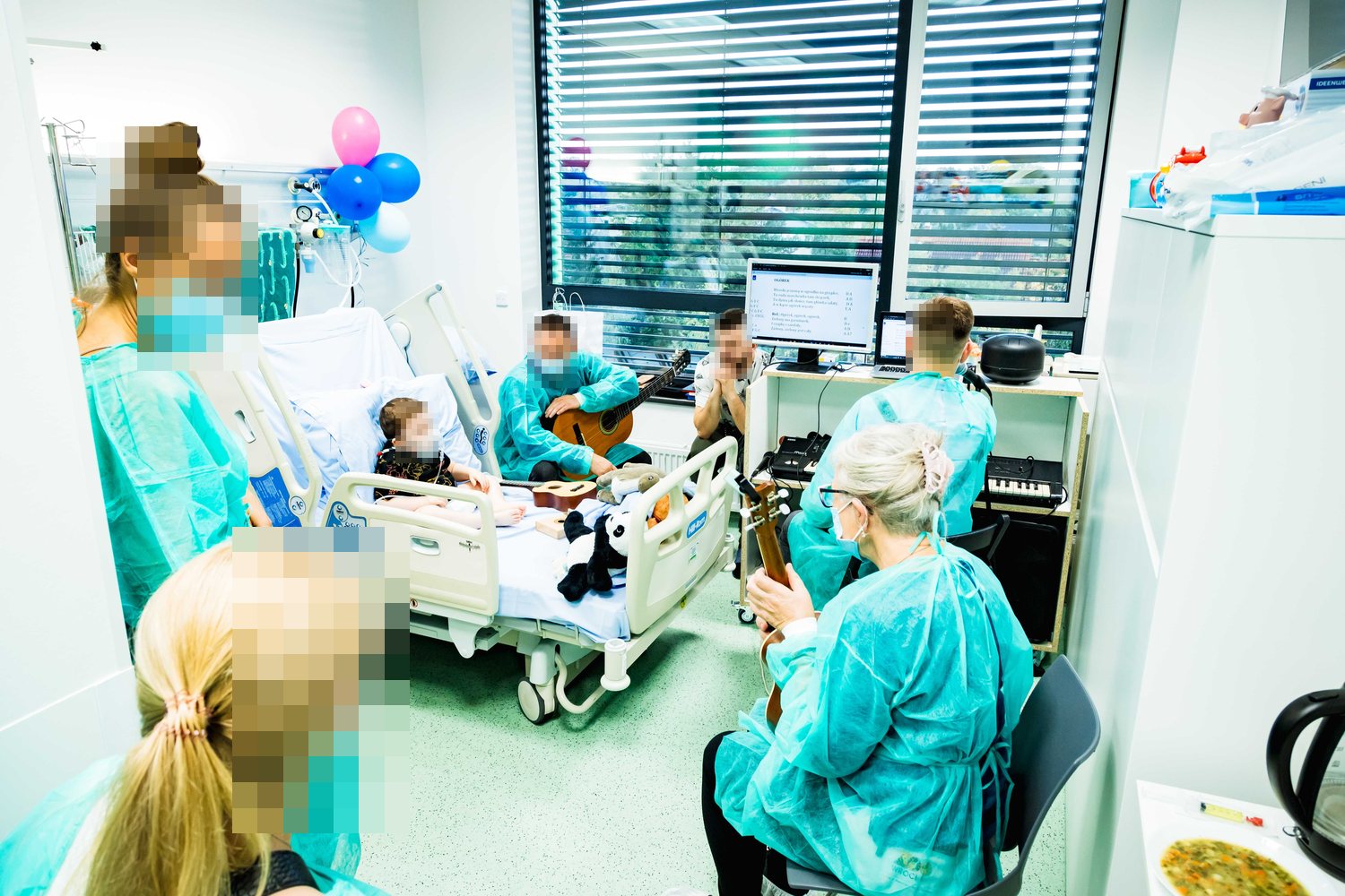 Muzyczne urodziny na oddziale